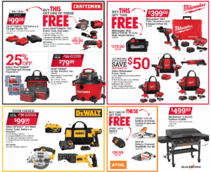 Feb Red Hot Buys - Power Tool savings